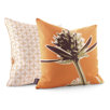Propeller Throw Pillow in Sunshine - 24" x 13"