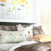 Aequorea Organic Bedding in Chocolate and Silver
