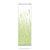 Cattails Slat Hanging Panel in Celery