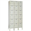 Six Tier Locker - 3 Sections (Unassembled)