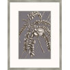 Buchoz Flowers on Gray Plum I Wall Art