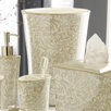 Bedminister Scroll Wastebasket in Cr&egrave;me Brule