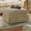 Carmel Slipcovered Ottoman