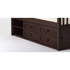 School House Captain and Sleigh Bed Storage Unit