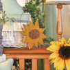 Bee My Baby Sun Flower Wall Hanging