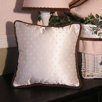 Pink Chocolate Pillow in Ivory