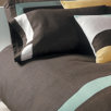 Amuse Earth Woven Pillowcase with Color Block Cuff