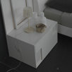Nightfly Left 2 Drawer Nightstand