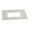 31" x 22" Stone Vanity Top for Single Undermount Sink