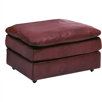 Denver Leather Ottoman