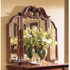 Cherry Grove Crowned Top Dresser Mirror