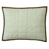 Metro Quilted Boudoir in Lime and Chocolate