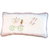 Princess Embroidered Lumbar Pillow