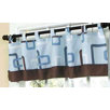 Geo Blue Collection Window Valance 