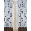 Geo Blue Collection Window Panels 