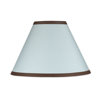 Blue and Chocolate Hotel Baby Lamp Shade