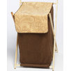 Camel Paisley Laundry Hamper