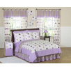Mod Dots Purple 4 Pieces Twin Bedding Set