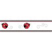 Polka Dot Ladybug Wallpaper Border