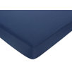 Nautical Nights Collection Fitted Crib Sheet  - Dark Blue