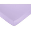 Zebra Purple Collection Fitted Crib Sheet  - Purple