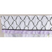Purple, Black and White Princess Window Valance