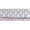 Pink, Black and White Princess Window Valance