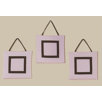 Pink and Chocolate Hotel Baby Wall Hangings