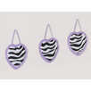 Zebra Purple Collection Wall Hangings 