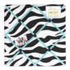Zebra Turquoise Collection Memo Board 