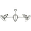 48" Ar Ruthiane 3 Metal Blade Rotational Outdoor Ceiling Fan