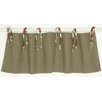 Houndstooth Straight Valance