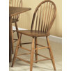 Farmhouse Casual Dining Counter Height Chair in Weathered Oak