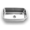 31.5" x 18.5" Stainless Steel Undermount Kitchen Sink