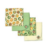 Jungle Babies High Flannel Blankets (Set of 4)