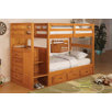 Weston Twin Over Twin Staircase Bunk Bed