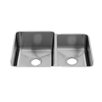 Classic 29" x 19.5" Undermount Double Bowl Kitchen Sink