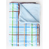 Boutique Plaid Piped Blanket
