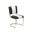 Retro Racer Back Side Chair