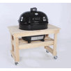 Compact Cypress Table for Extra Large Oval Grill