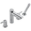 Grail Widespread Roman Tub Faucet with Hand Shower