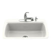 Cape Dory Tile-In Kitchen Sink in White