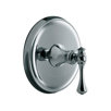Revival Thermostatic Shower Faucet Trim with ADA Traditional Lever Handle