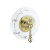 IV Georges Brass Rite-Temp Pressure-balancing Shower Faucet Trim with Lever Handle