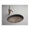 Nature's Chemistry Undercounter Bathroom Sink in Medium Patina
