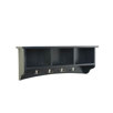 Shaker Cottage Coat Hooks with Storage