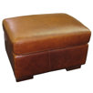Grandeur Classic Leather Ottoman 