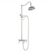 Elizabethan Classics Clawfoot Tub Faucet with Handshower with Metal Lever Handles
