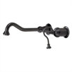 Wall Mounted Vessel Faucet with Single Pump Handle