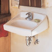 Lucerne Wall Mount Sink with Center Hole for Wall Hanger or Concealed Arms
